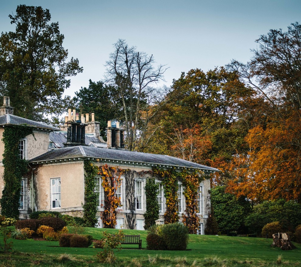 Thainstone House Autumn Exterior 5