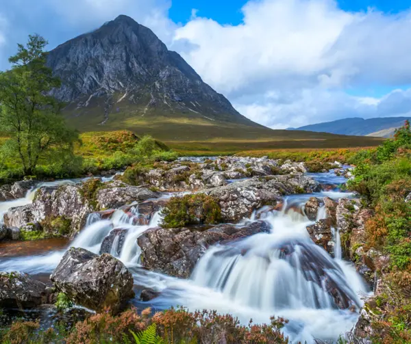 Etive Mor Waterfall Glencoe