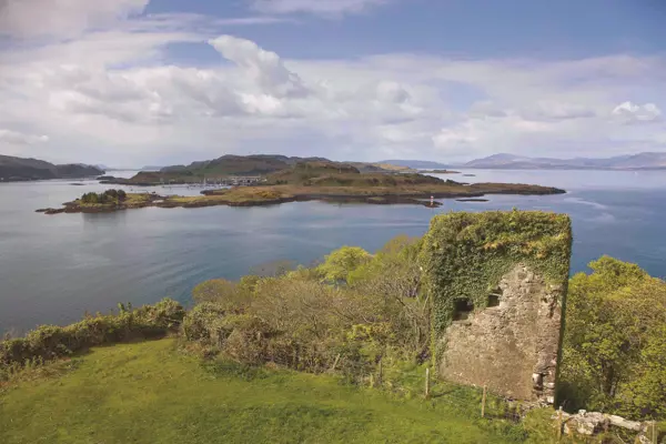 Oban View From Dunollie Castle