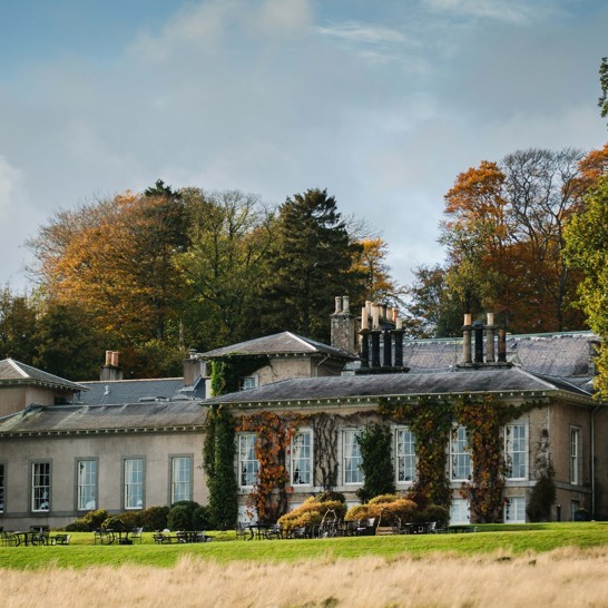 Thainstone House Autumn Exterior 2