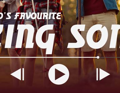 World’s Favourite Hiking Songs  ?? ''