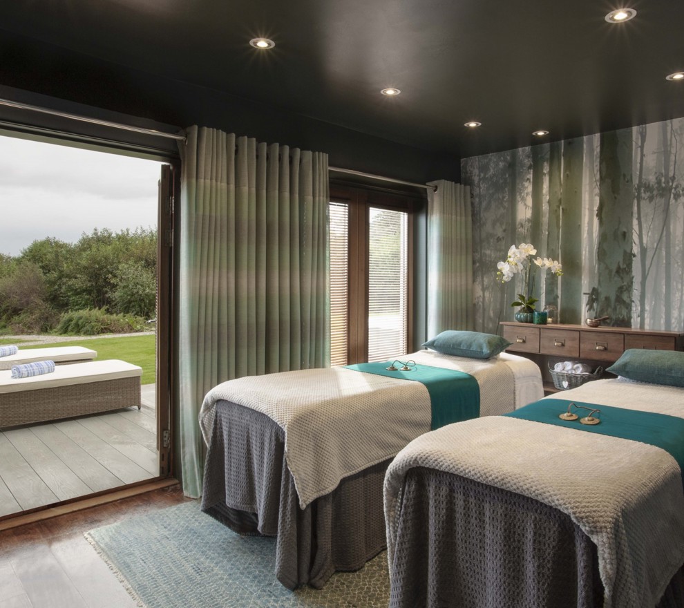 Isle Of Mull Hotel And Spa Driftwood Spa Twin Treatment Room Doors Open