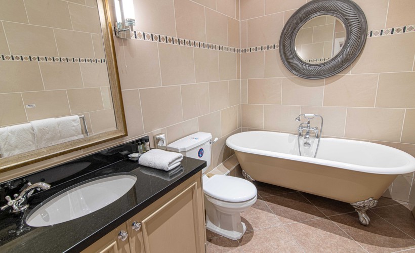Dukes Suite Bath And Walk In Shower Room