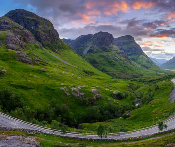 Three Sisters Glencoe Waterfalls