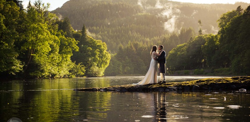 Dunkeld House Hotel Wedding Location Backdrop 2