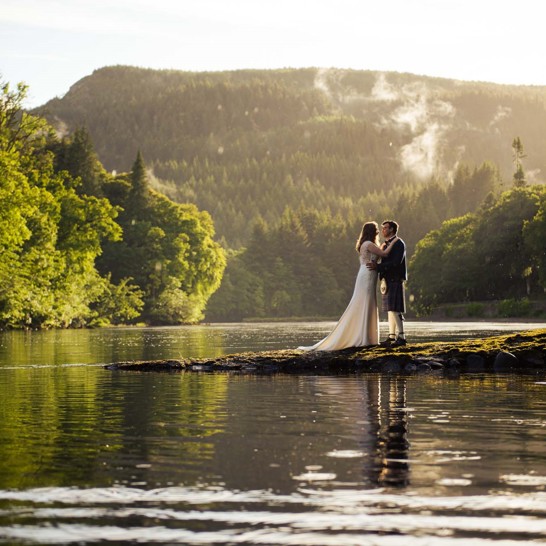 Dunkeld House Hotel Wedding Location Backdrop 2