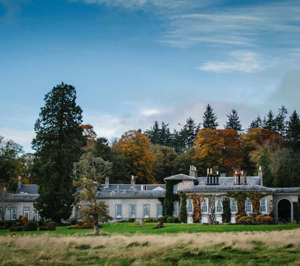 Thainstone House Autumn Exterior 3