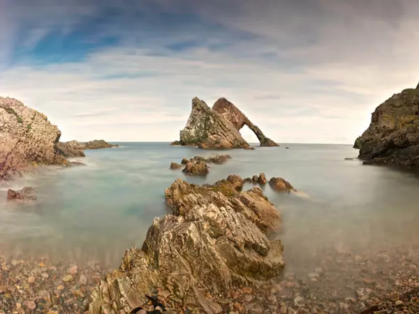 Bow Fiddle Rock Moray Coast